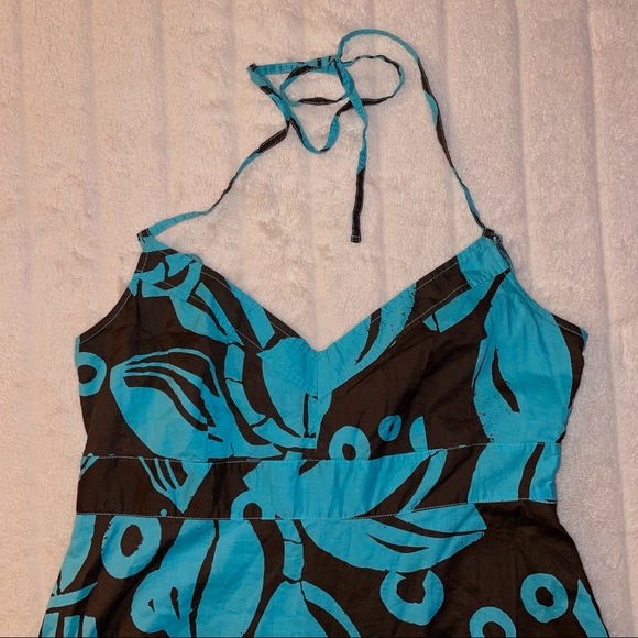 NWOT City Unltd. Y2K Halter Dress size 14 - Picture 3 of 5